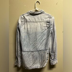 Holding horses Anthropology shirt. Denim